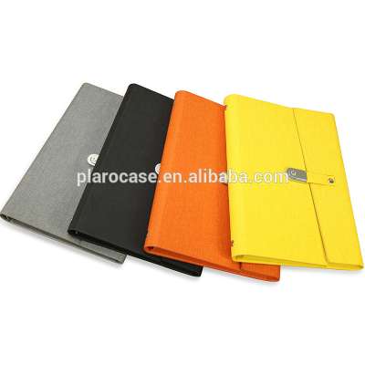 A5 Travel Filler Paper USB Diary Notebook with Detachable Power Bank